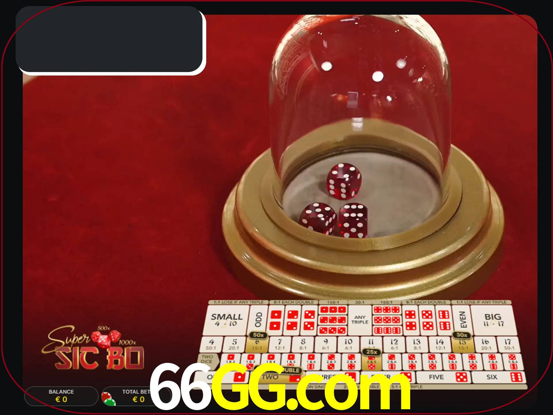Deixe os dados ao seu lado nos jogos da Sic Bo.
